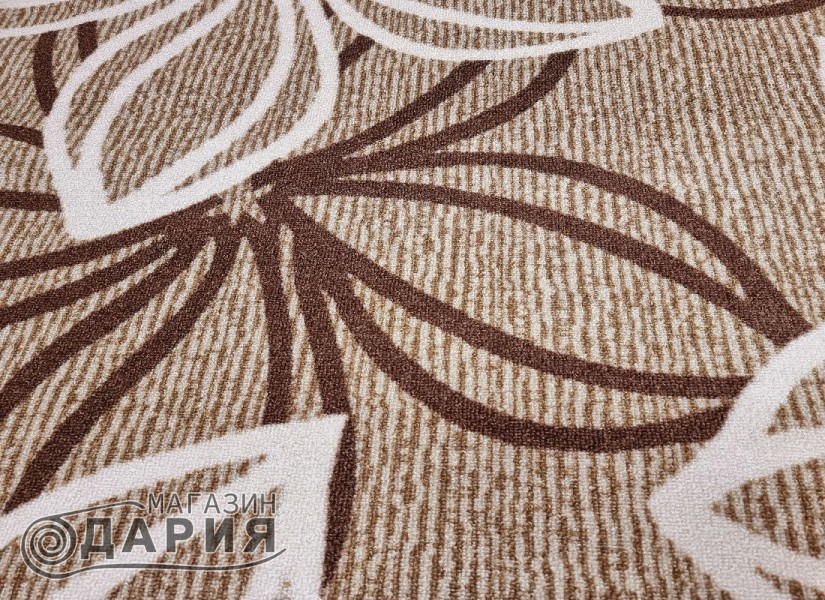 Мокетен килим ERIKA 8013 brown елипса